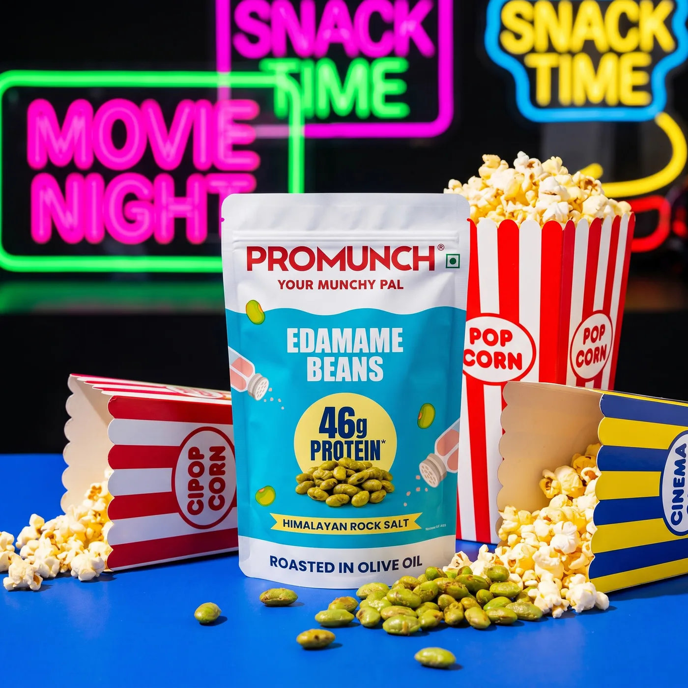 Promunch Edamame — AI-generated by Oltaflock Studio